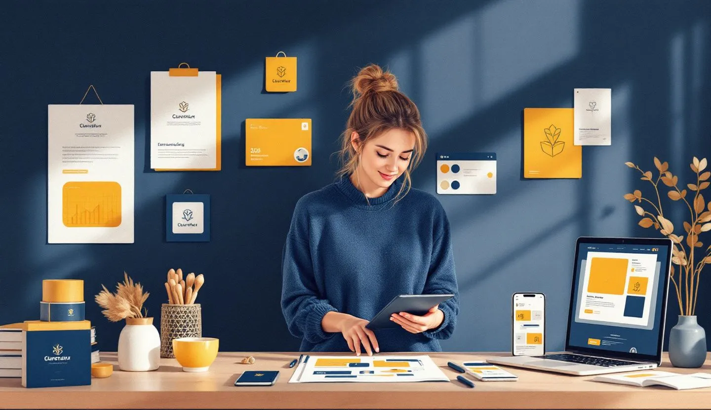 A small business owner ensuring their brand maintains consistency across multiple channels.
