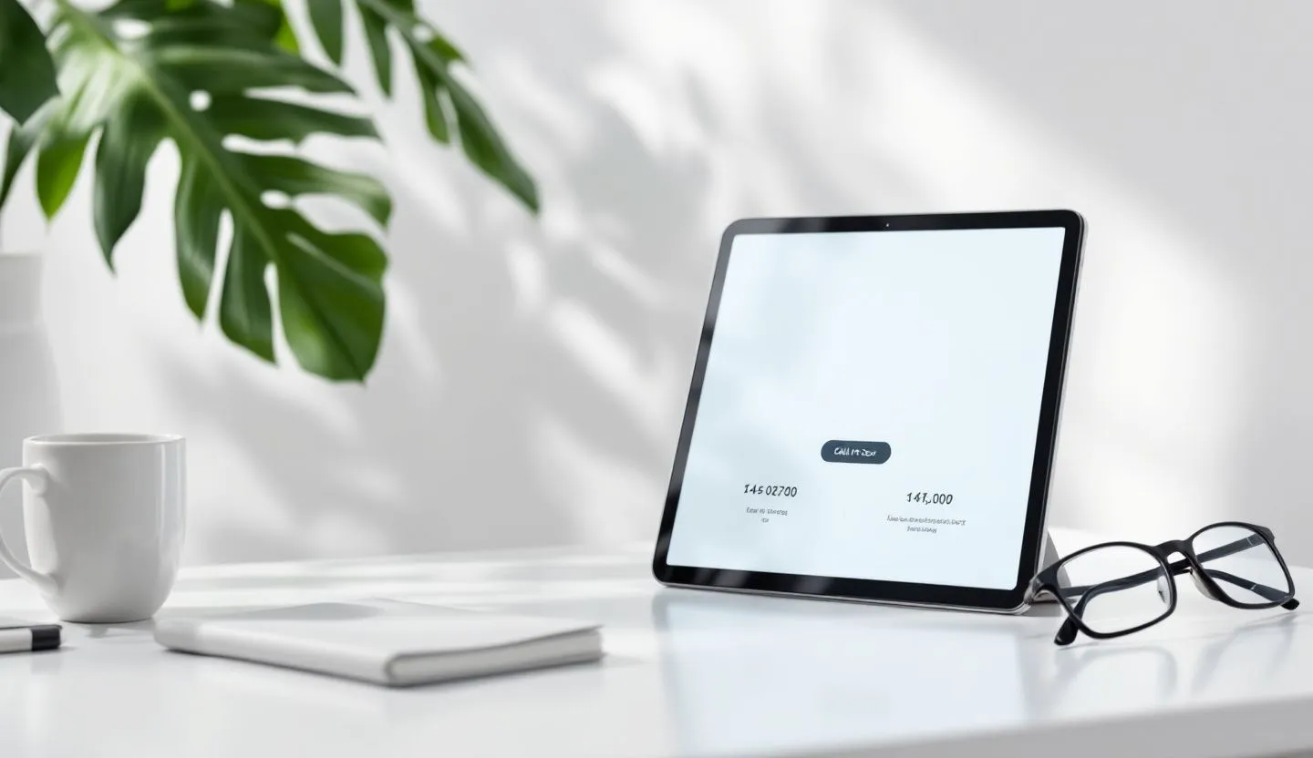 A digital ad showcasing a perfect marketing message that resonates with the right audience. Style realistic and minimalistic