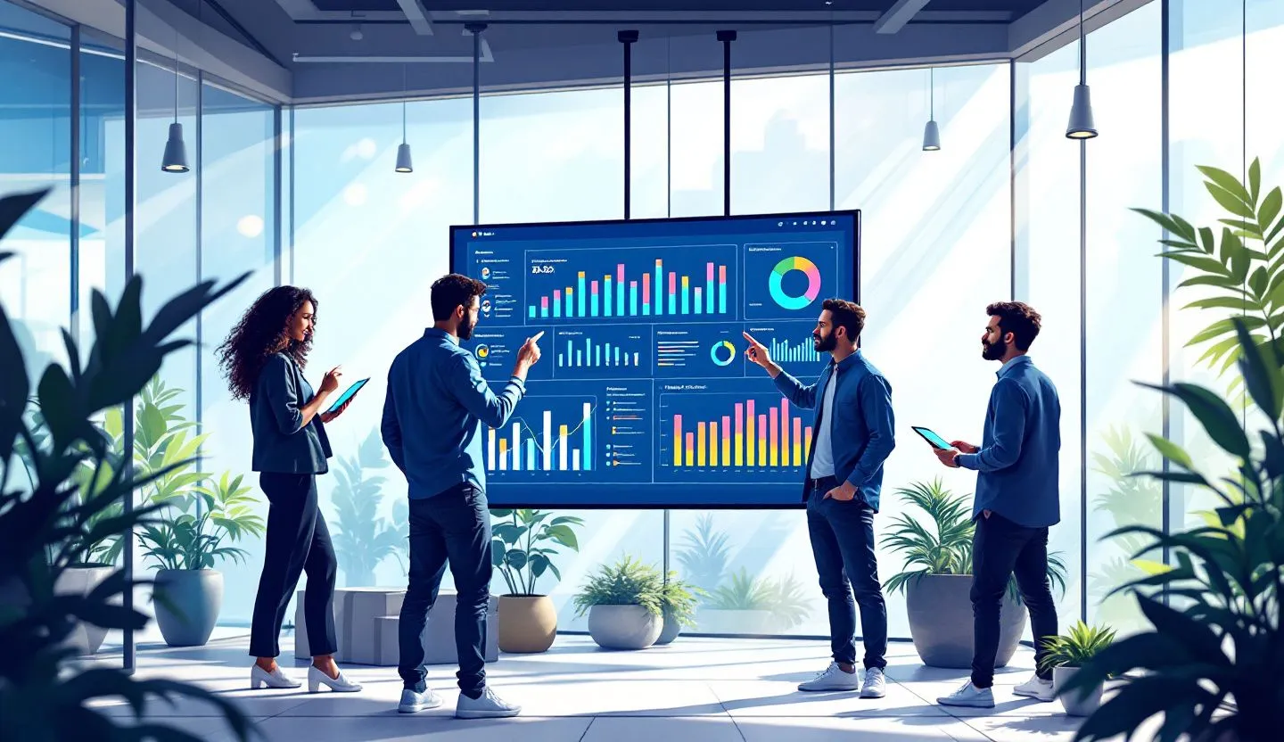 A brand tracking customer behavior and engagement metrics to improve marketing efforts.